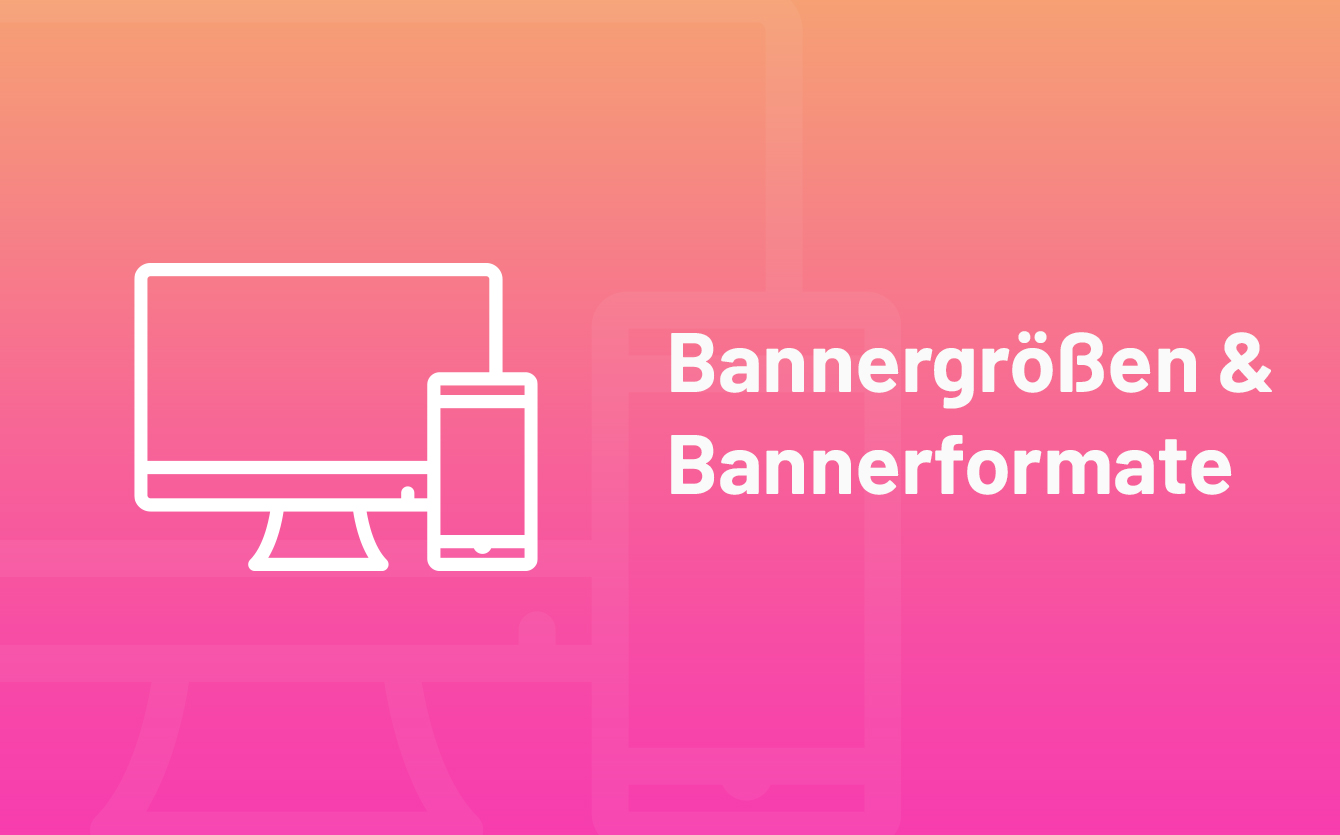 Bannergrossen Bannerformate Pixelgrosse Bannerburo